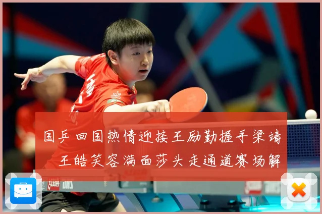 国乒回国热情迎接王励勤握手梁靖崑王皓笑容满面莎头走通道赛场解读：最新赛事动态与深度分析